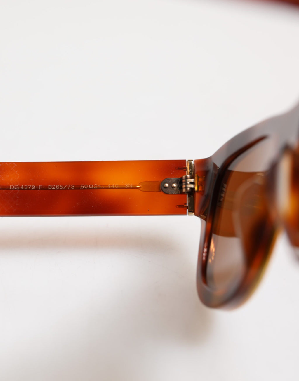 Dolce & Gabbana Green Brown Marbled Acetate DG4379-F Eyewear Sunglasses