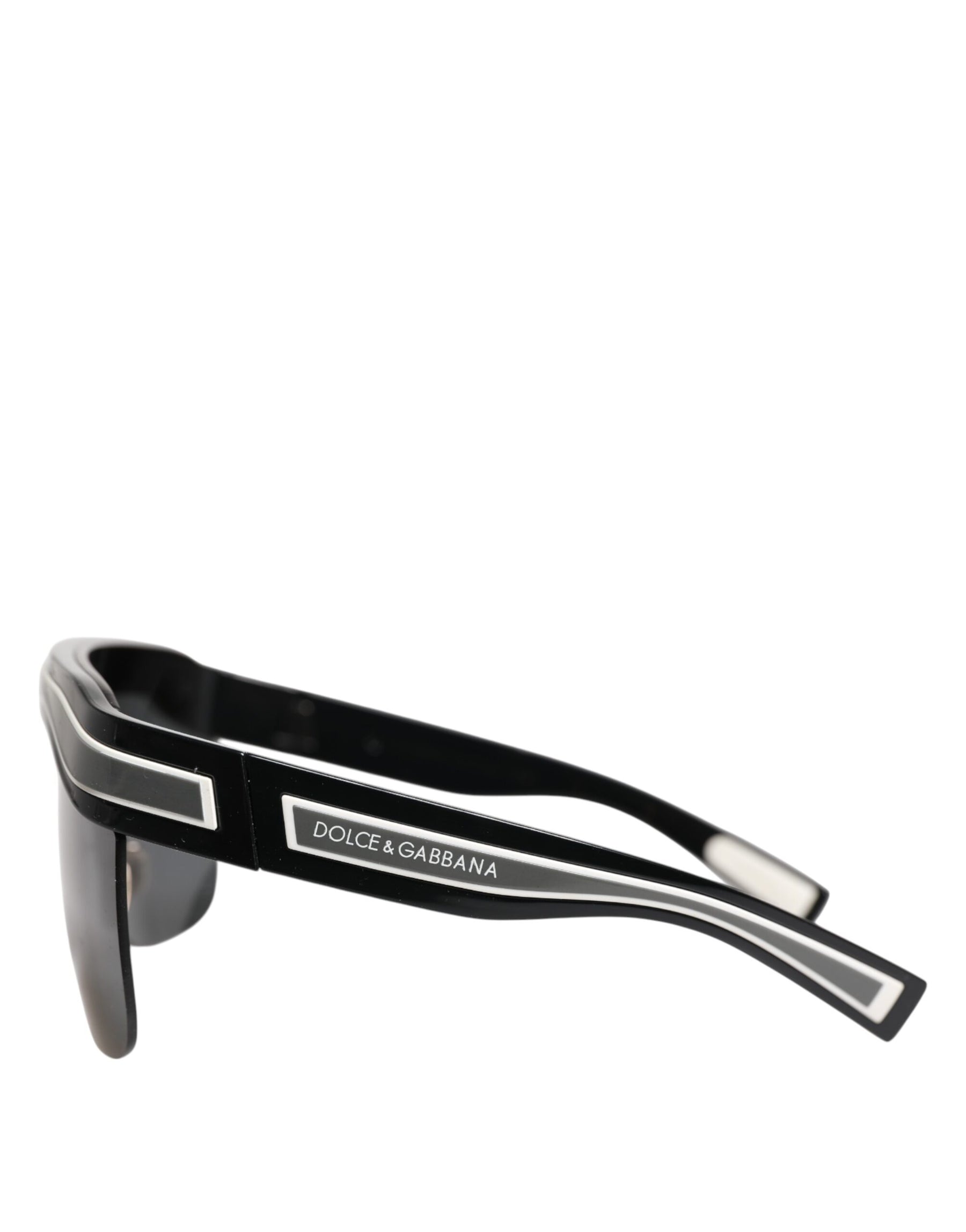 Dolce & Gabbana Black White Street Sporty DG6162 Men Eyewear Sunglasses | Regal Royce