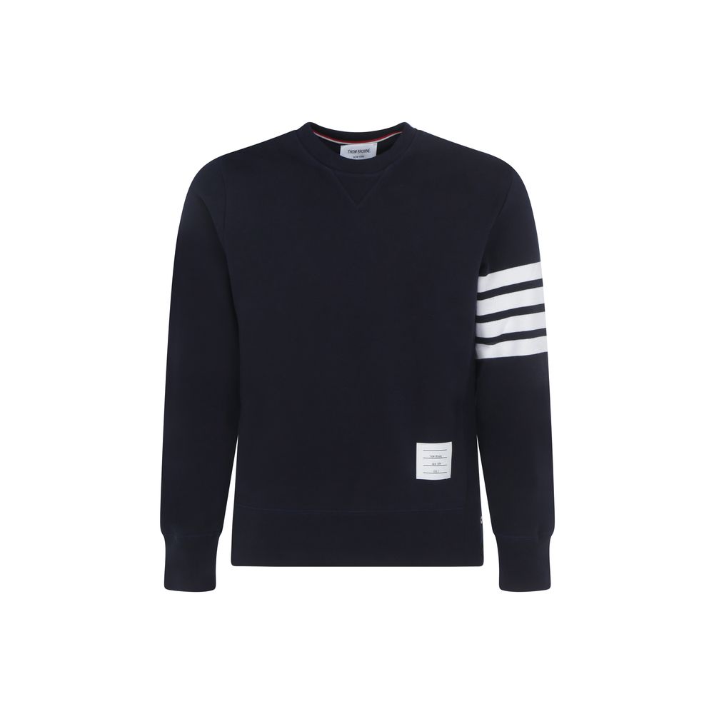 Thom Browne Blue Cotton Sweatshirt | Regal Royce