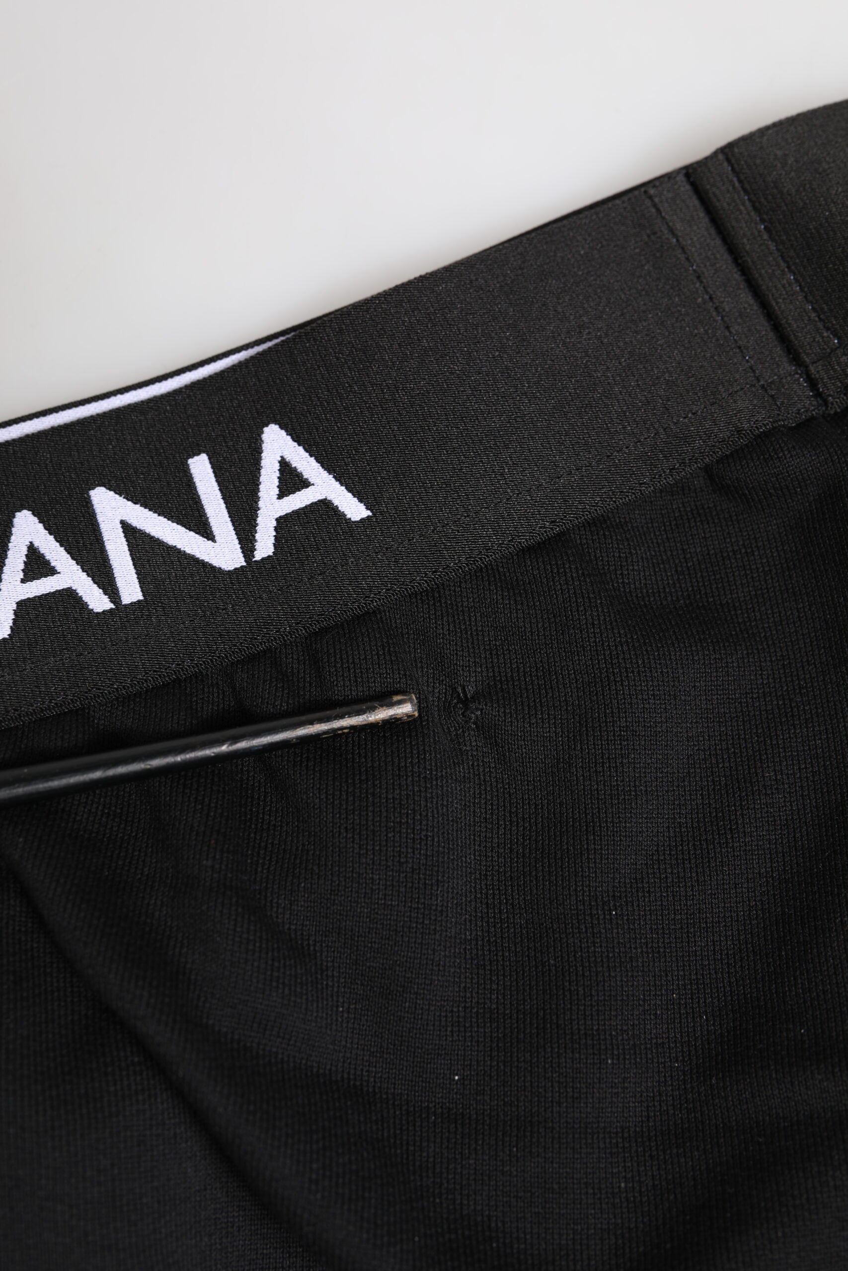 Dolce & Gabbana Black Cotton Stretch Regular Brief Underwear | Regal Royce