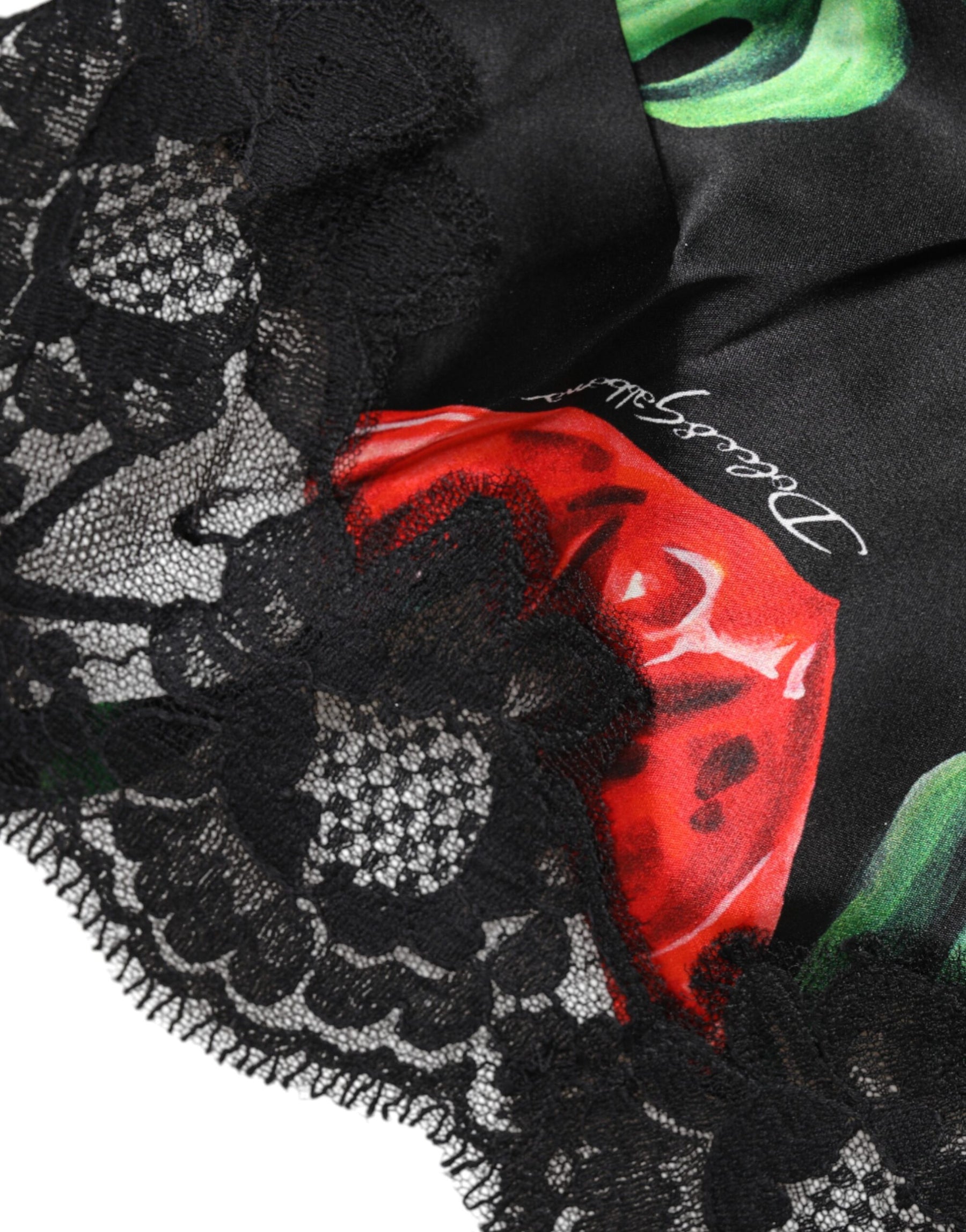 Dolce & Gabbana Multicolor Floral Silk Tank Lingerie Underwear | Regal Royce