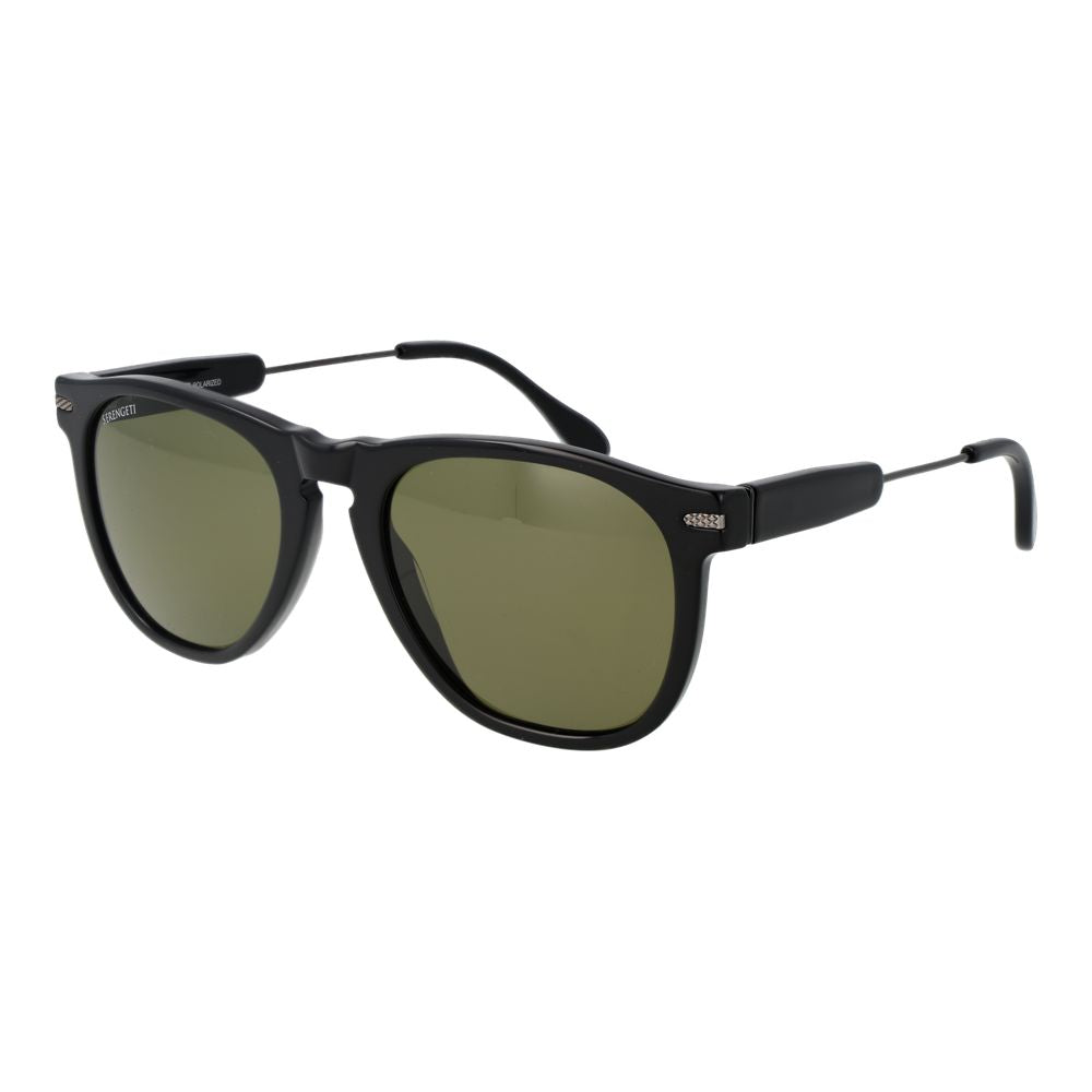Serengeti Black Plastic Sunglasses | Regal Royce