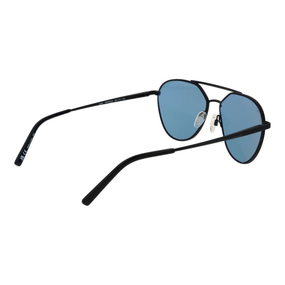 Serengeti Black Plastic Sunglasses | Regal Royce