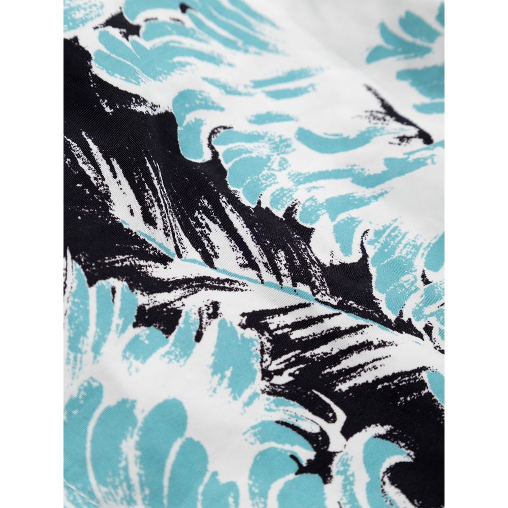 Bottega Veneta White Polyamide Swim Shorts | Regal Royce