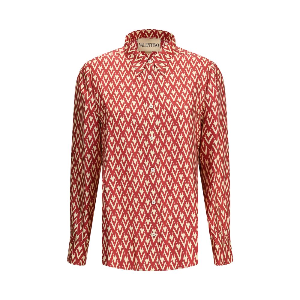 Valentino Multicolor Silk Pattern Shirt | Regal Royce
