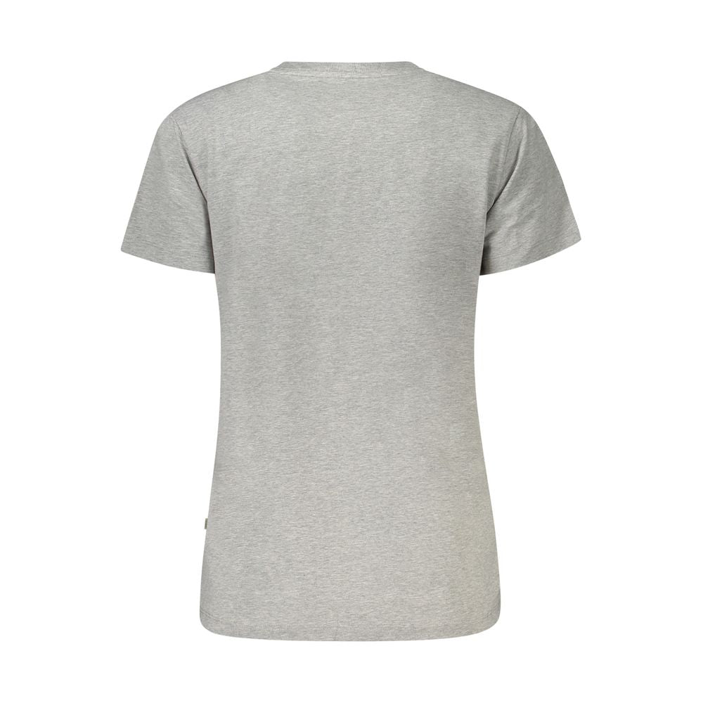 Guess Jeans Grigio Cotton Women T-Shirt | Regal Royce