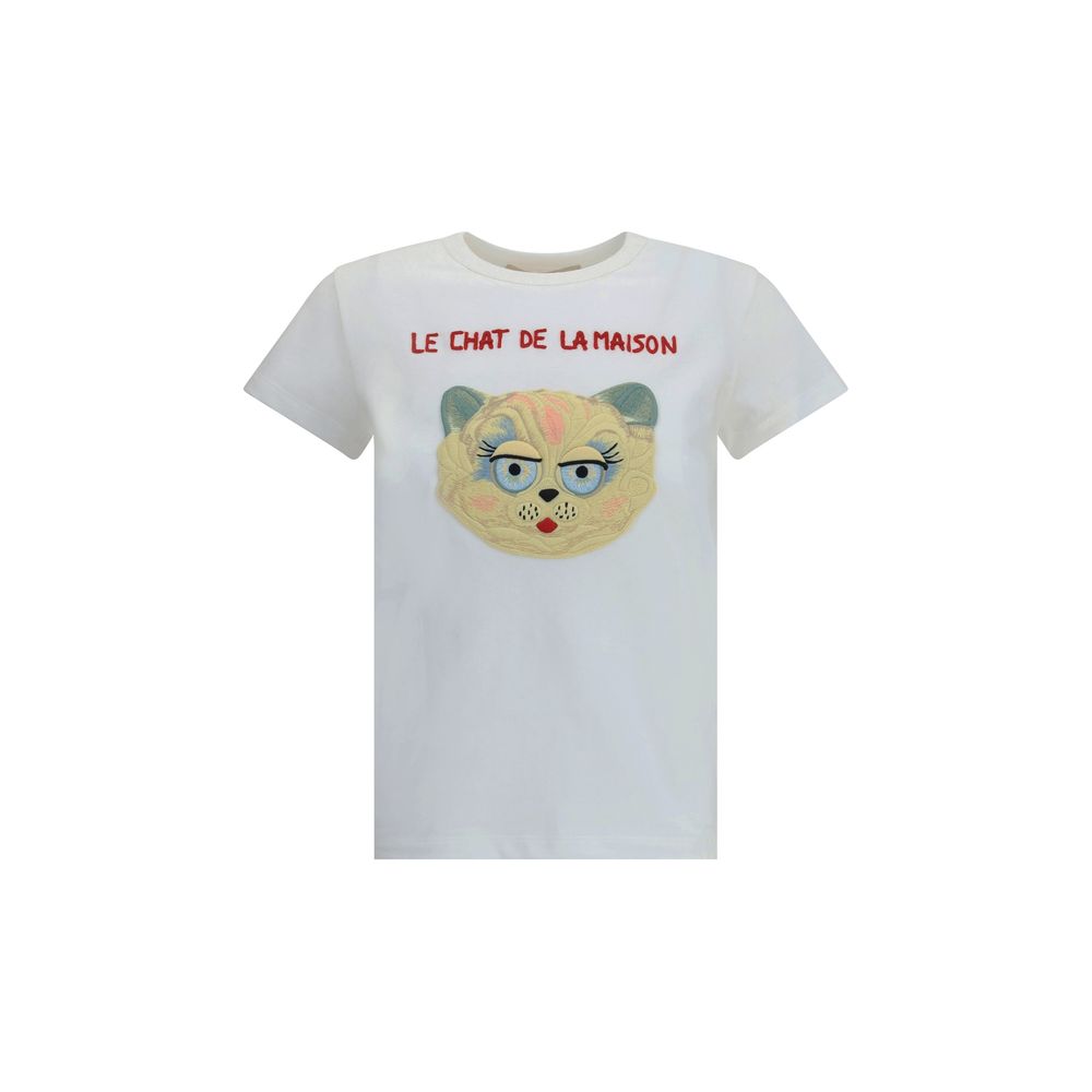 Valentino White Cotton T-Shirt | Regal Royce