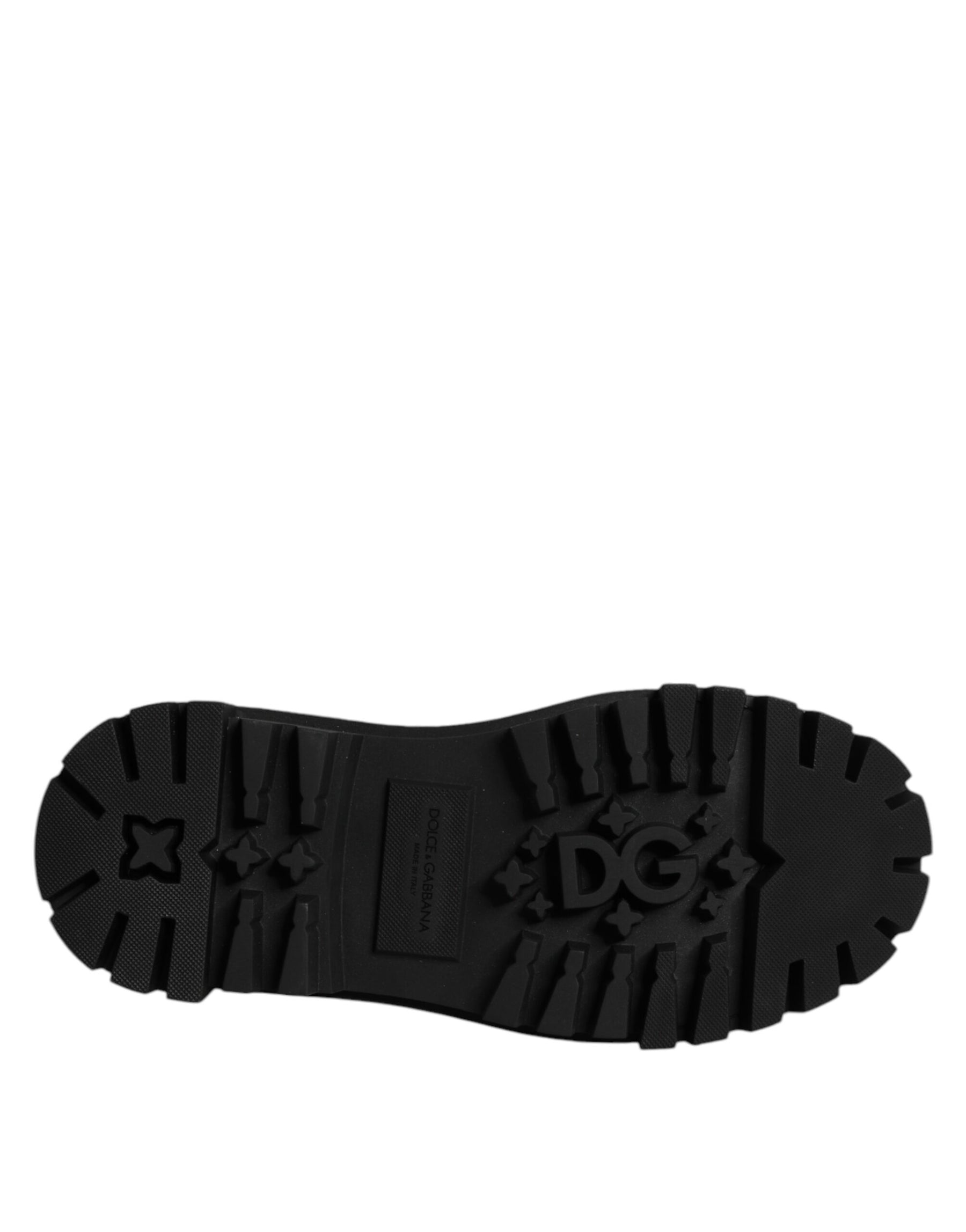 Dolce & Gabbana Red Leather Lace Up Trekking Dress Shoes | Regal Royce