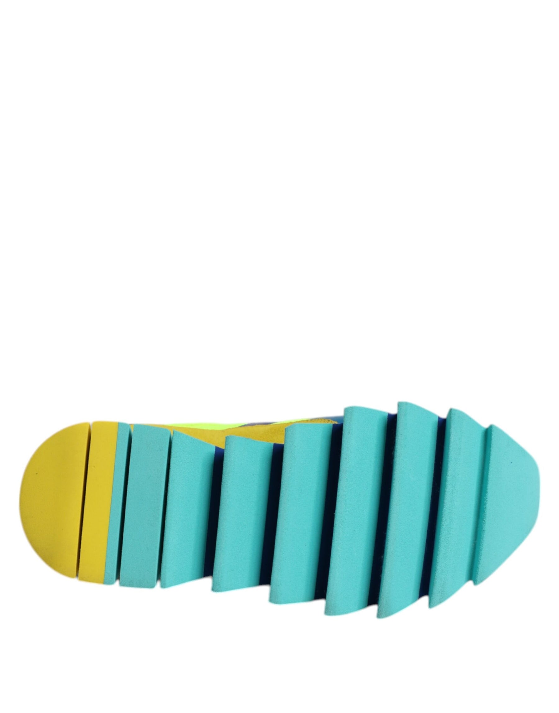 Dolce & Gabbana Multicolor Leather Low Top Men Sneakers Shoes | Regal Royce