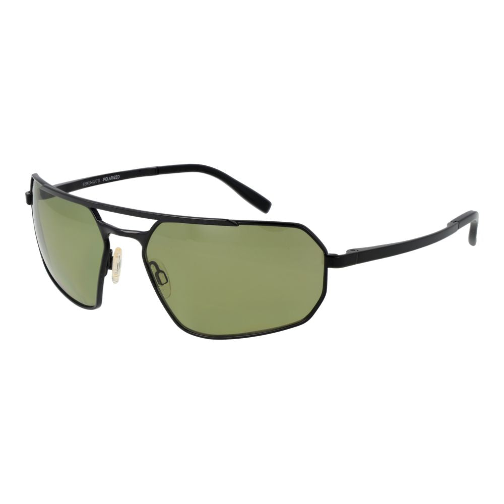 Serengeti Black Plastic Sunglasses | Regal Royce