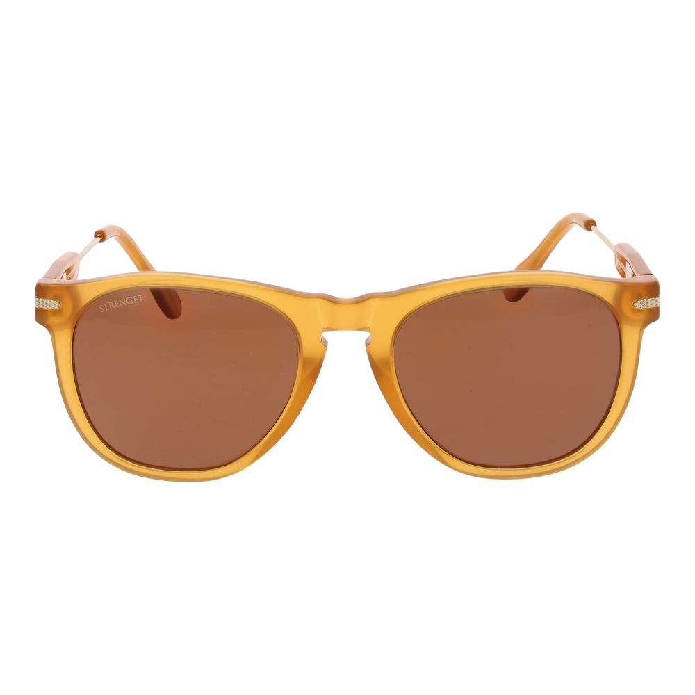 Serengeti Orange Plastic Sunglasses | Regal Royce
