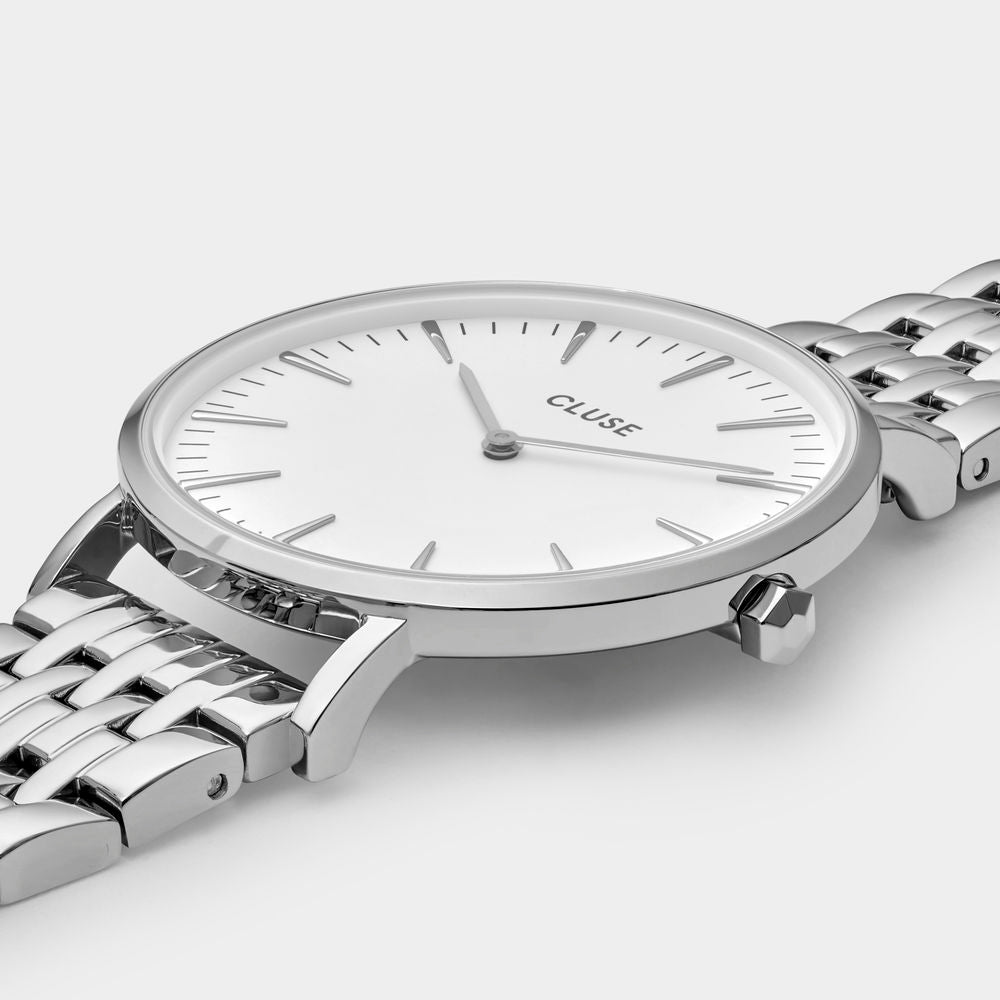 Cluse Silver Stainless Steel Dress Watch | Regal Royce
