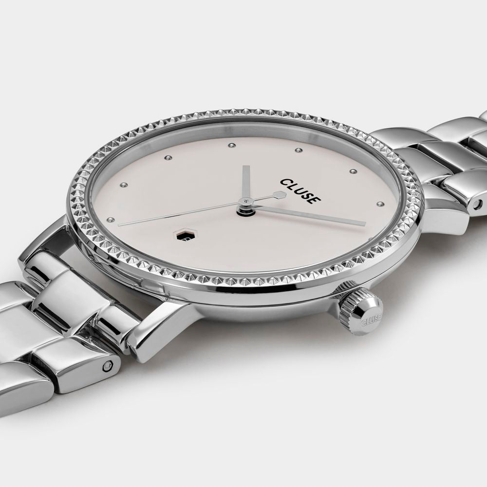Cluse Silver Stainless Steel Dress Watch | Regal Royce
