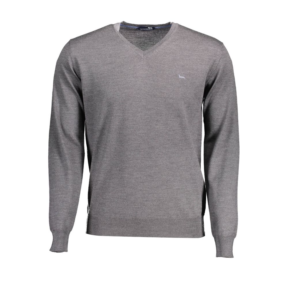 Harmont & Blaine Grigio Lana Uomo Maglia | Regal Royce
