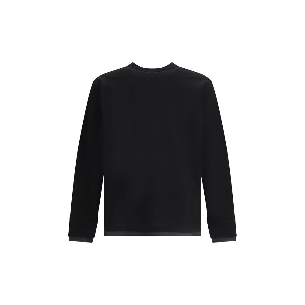 Sacai Black Cotton Sportswear | Regal Royce