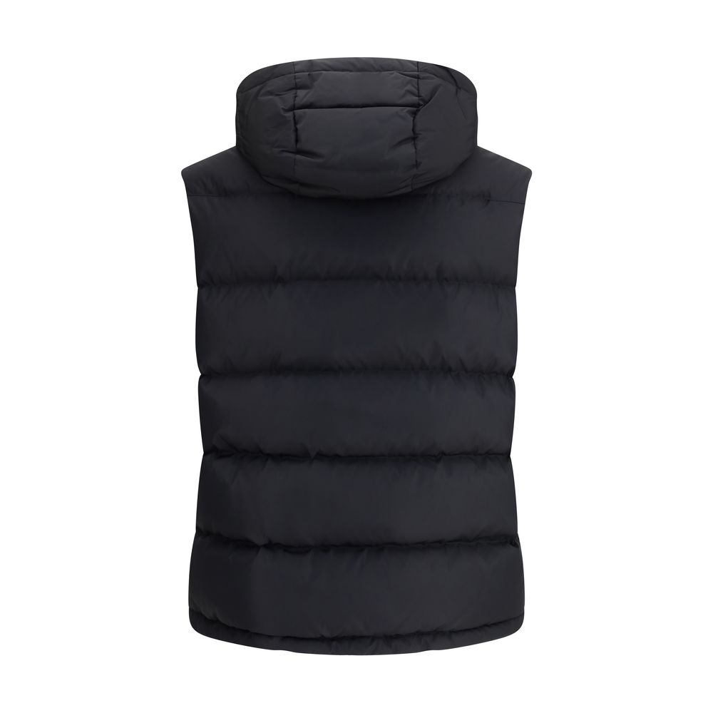 Valentino Black Goose Down Sleveless Jacket | Regal Royce