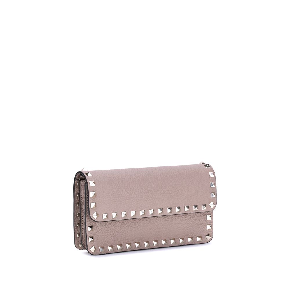 Valentino Garavani Multicolor Calf Leather Bos Taurus Clutch Bag | Regal Royce