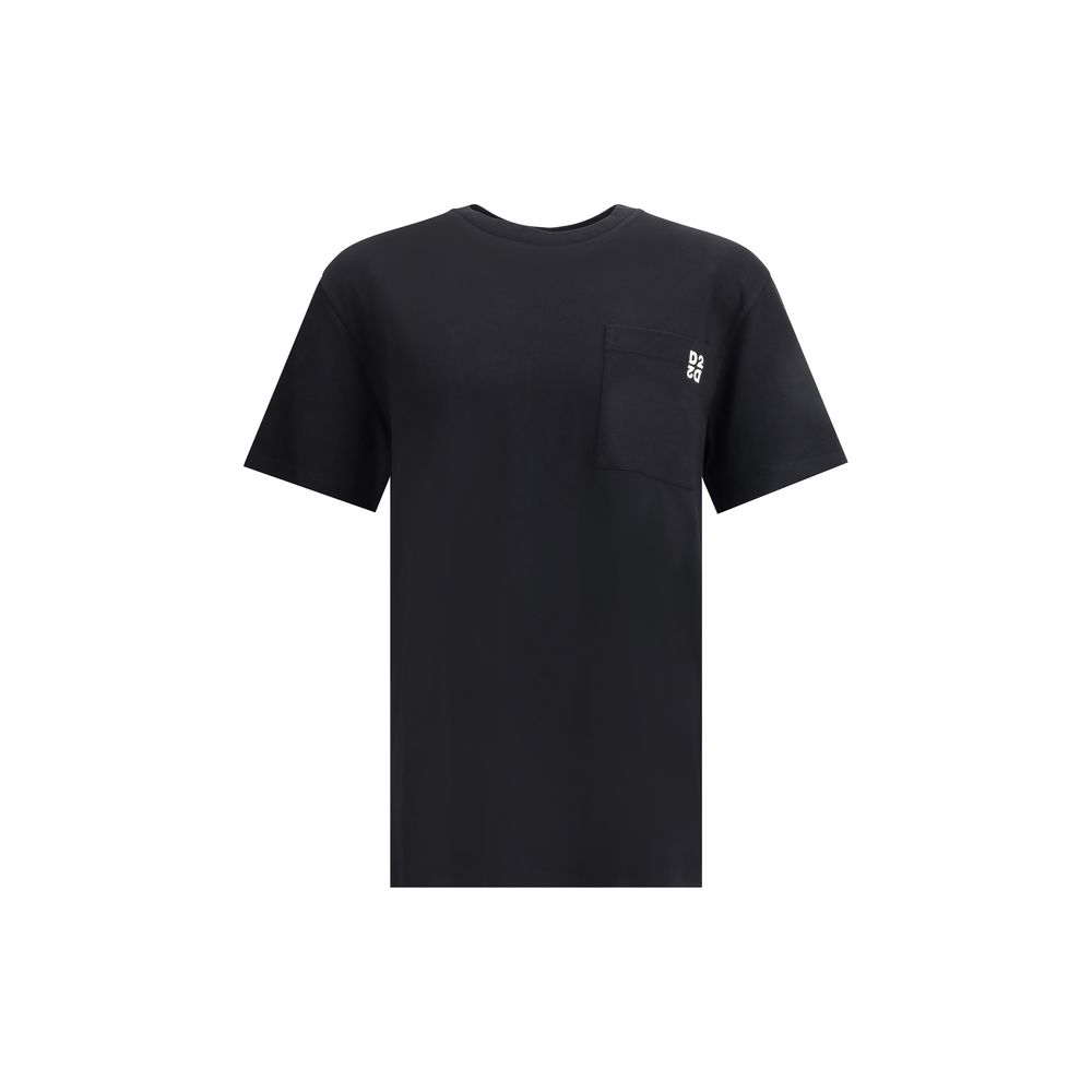 Dsquared² Black Cotton T-Shirt | Regal Royce