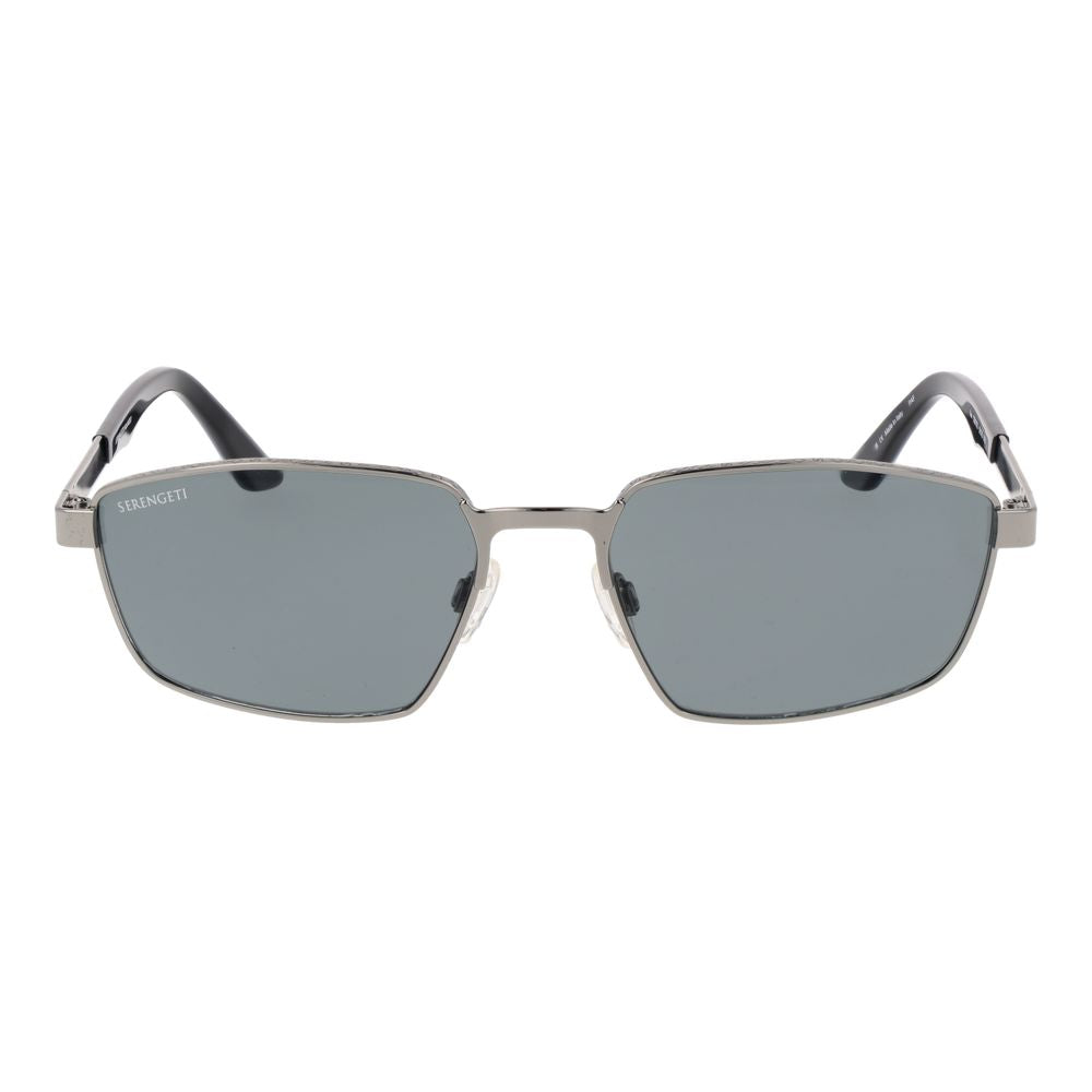 Serengeti Gray Metal Sunglasses | Regal Royce