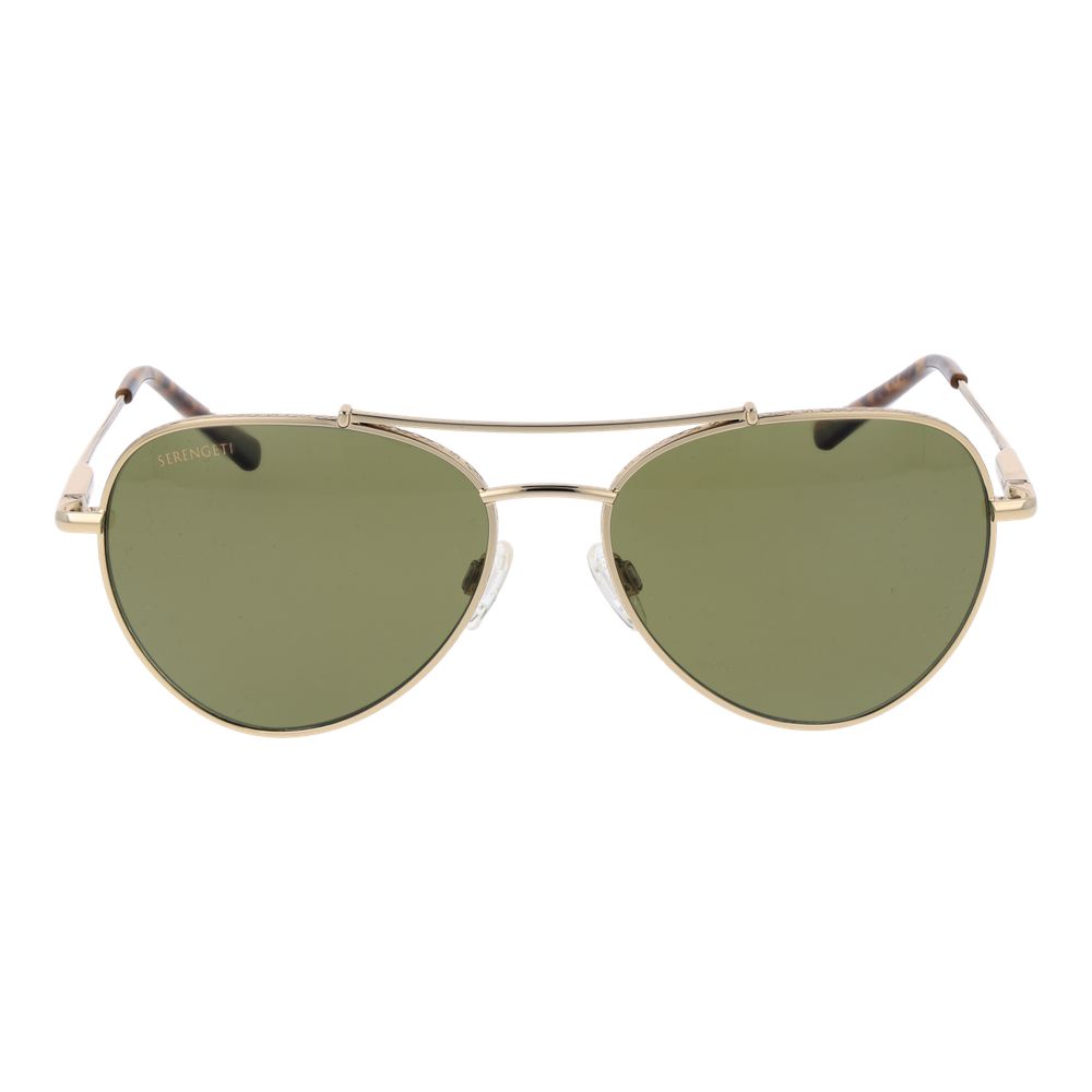 Serengeti Gold Metal Sunglasses | Regal Royce
