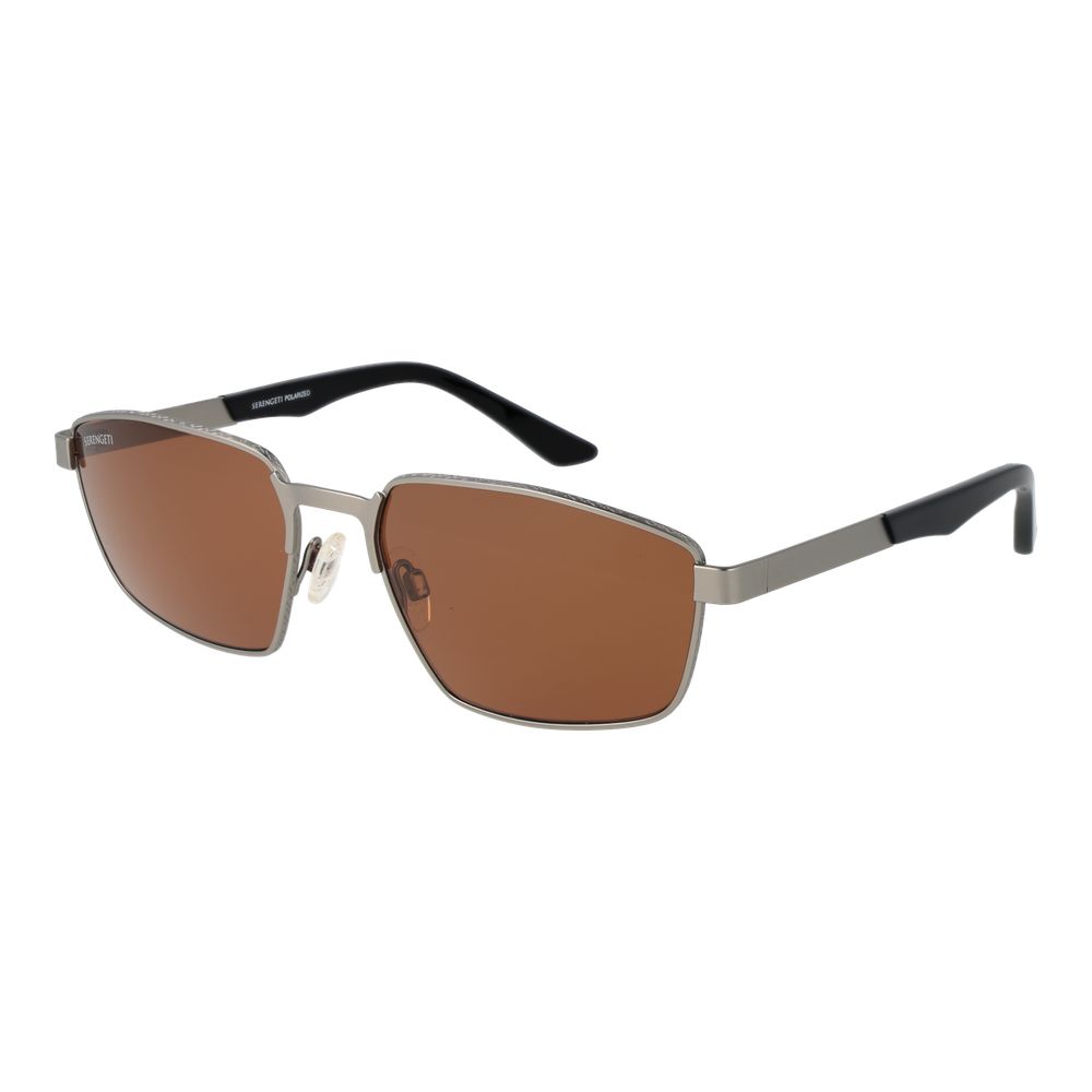 Serengeti Gray Metal Sunglasses | Regal Royce