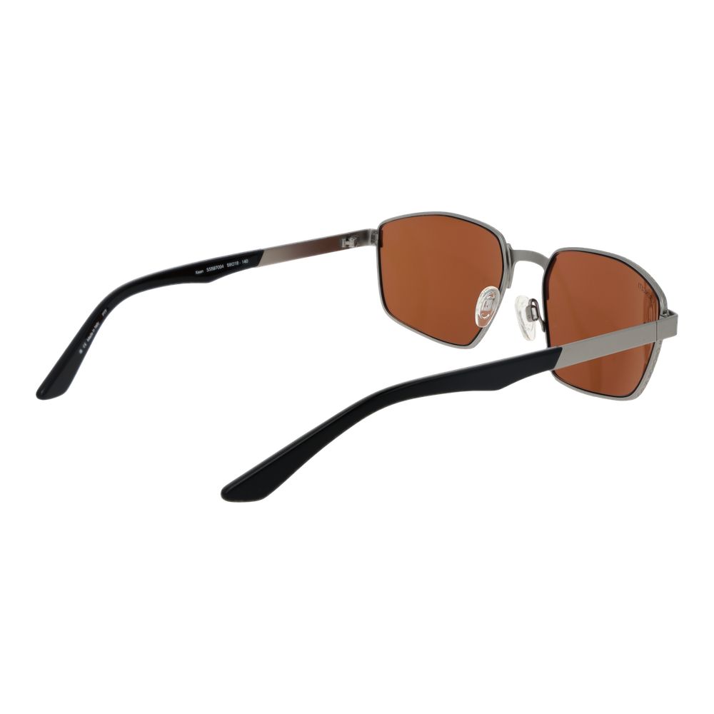 Serengeti Gray Metal Sunglasses | Regal Royce
