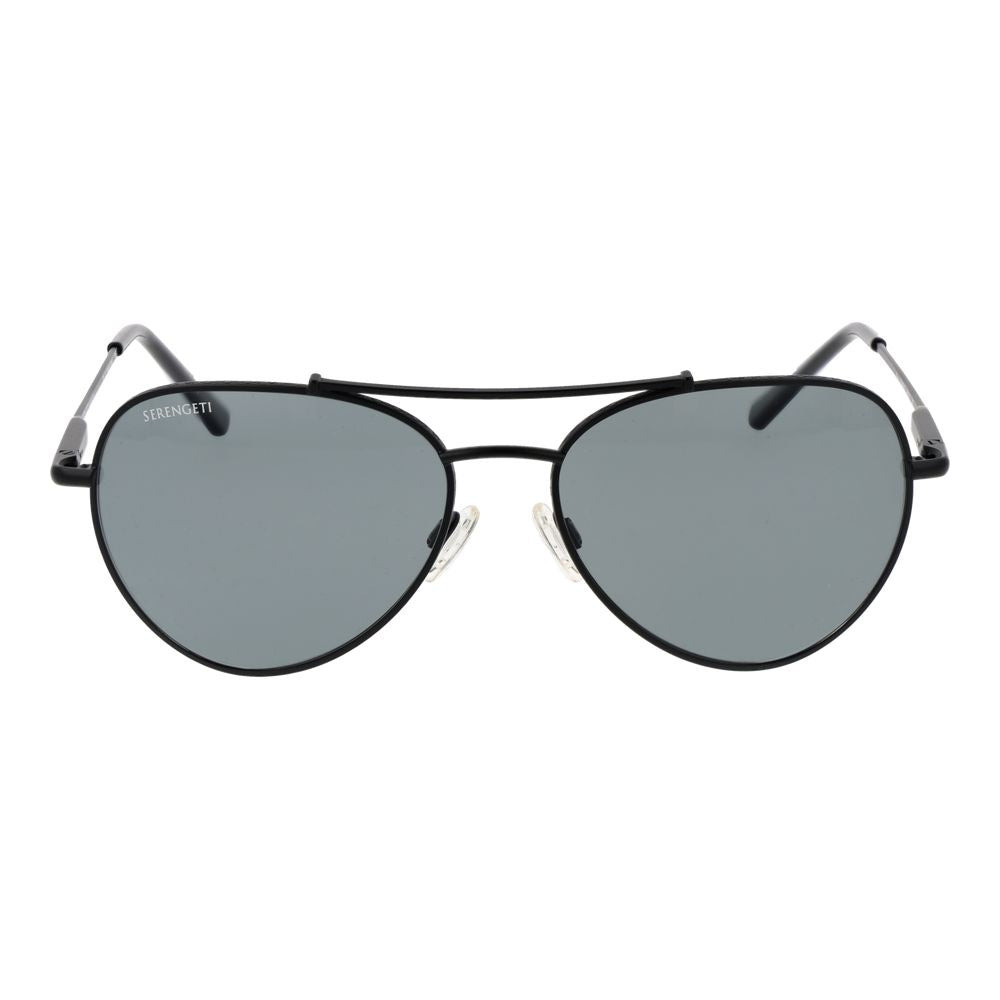 Serengeti Black Metal Sunglasses | Regal Royce