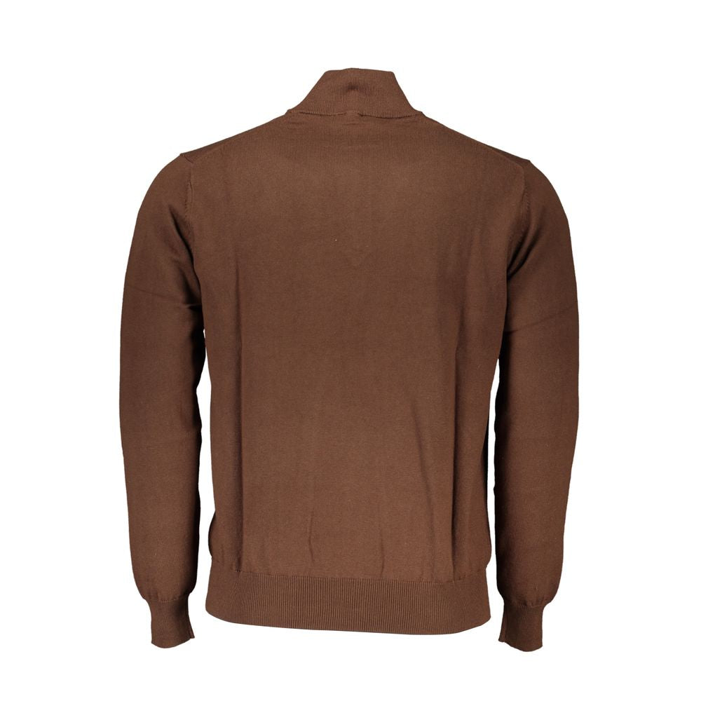 Harmont & Blaine Marrone Cotton Men Sweater | Regal Royce