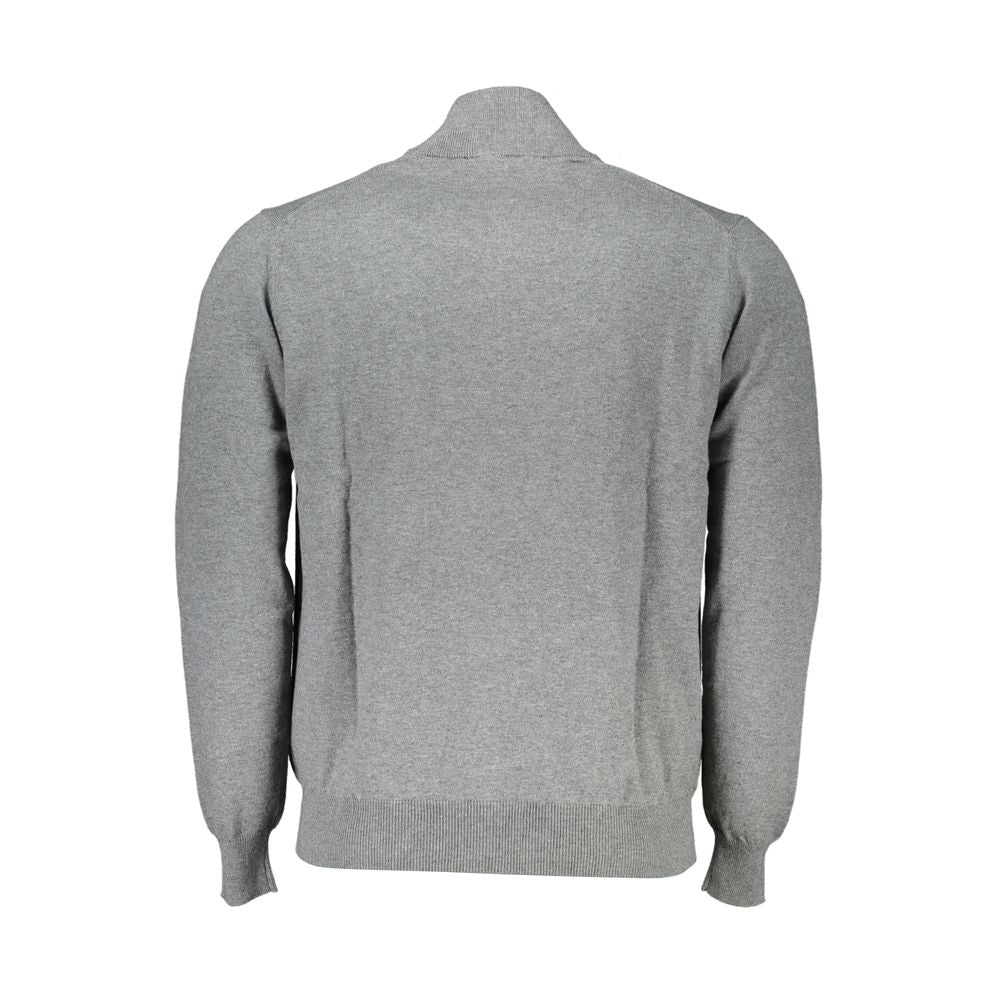 Harmont & Blaine Grigio Cotton Men Sweater | Regal Royce