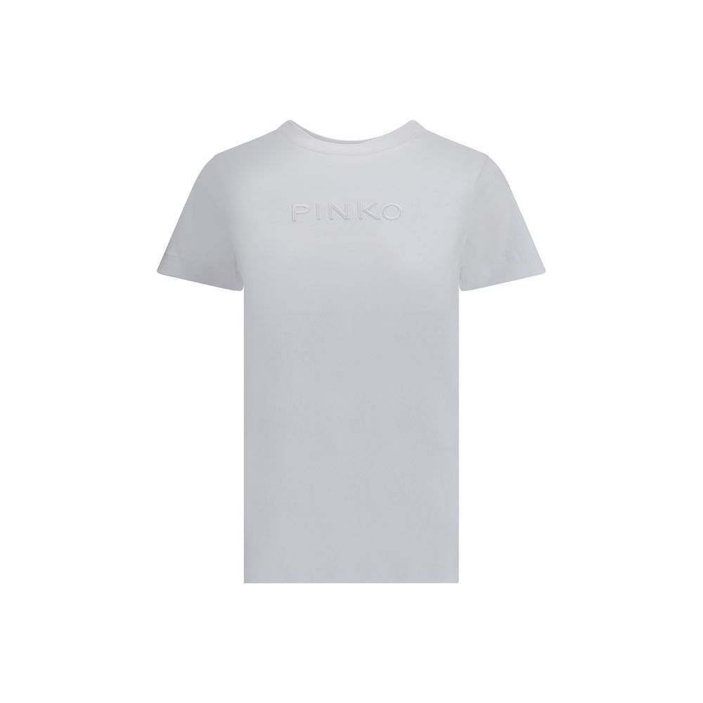 PINKO White Cotton T-Shirt | Regal Royce