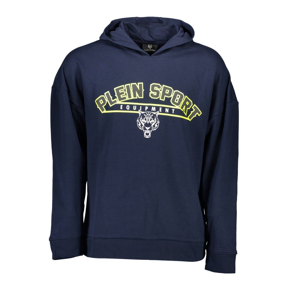 Plein Sport Blue Cotton Men's Sweatshirt | Regal Royce