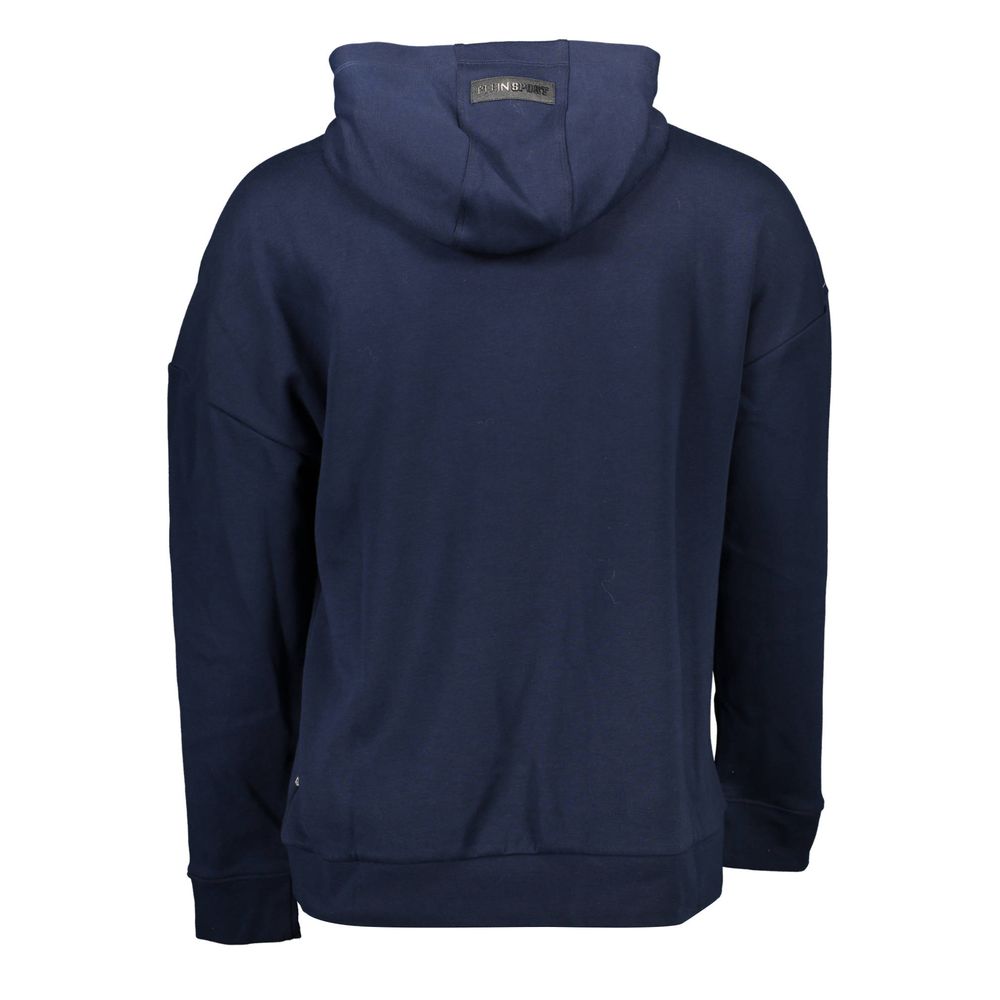 Plein Sport Blue Cotton Men's Sweatshirt | Regal Royce