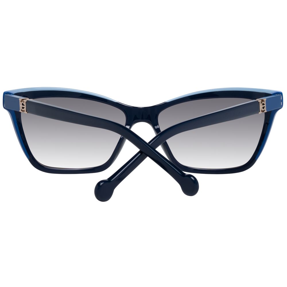 Carolina Herrera Blue Plastic Sunglasses | Regal Royce