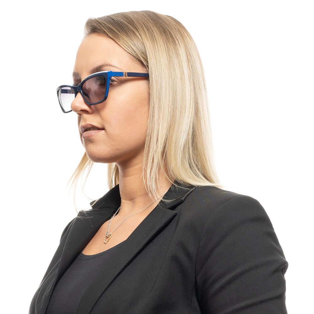 Carolina Herrera Blue Plastic Sunglasses | Regal Royce