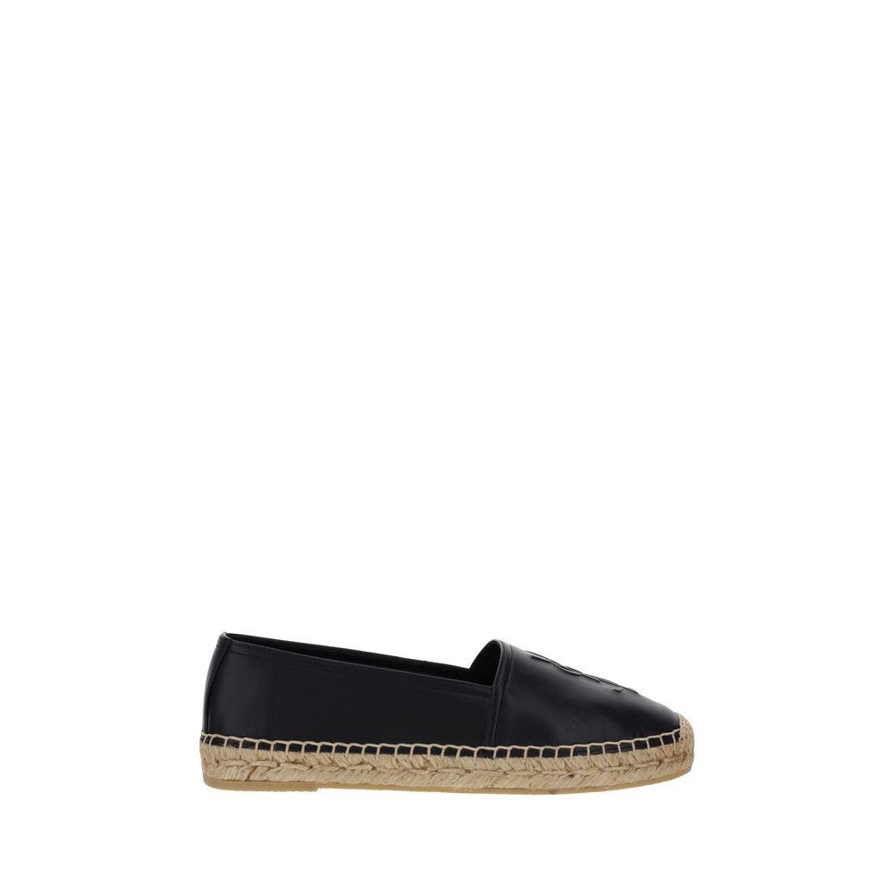Saint Laurent Black Lamb Ovis Aries Aries Espadrilles | Regal Royce