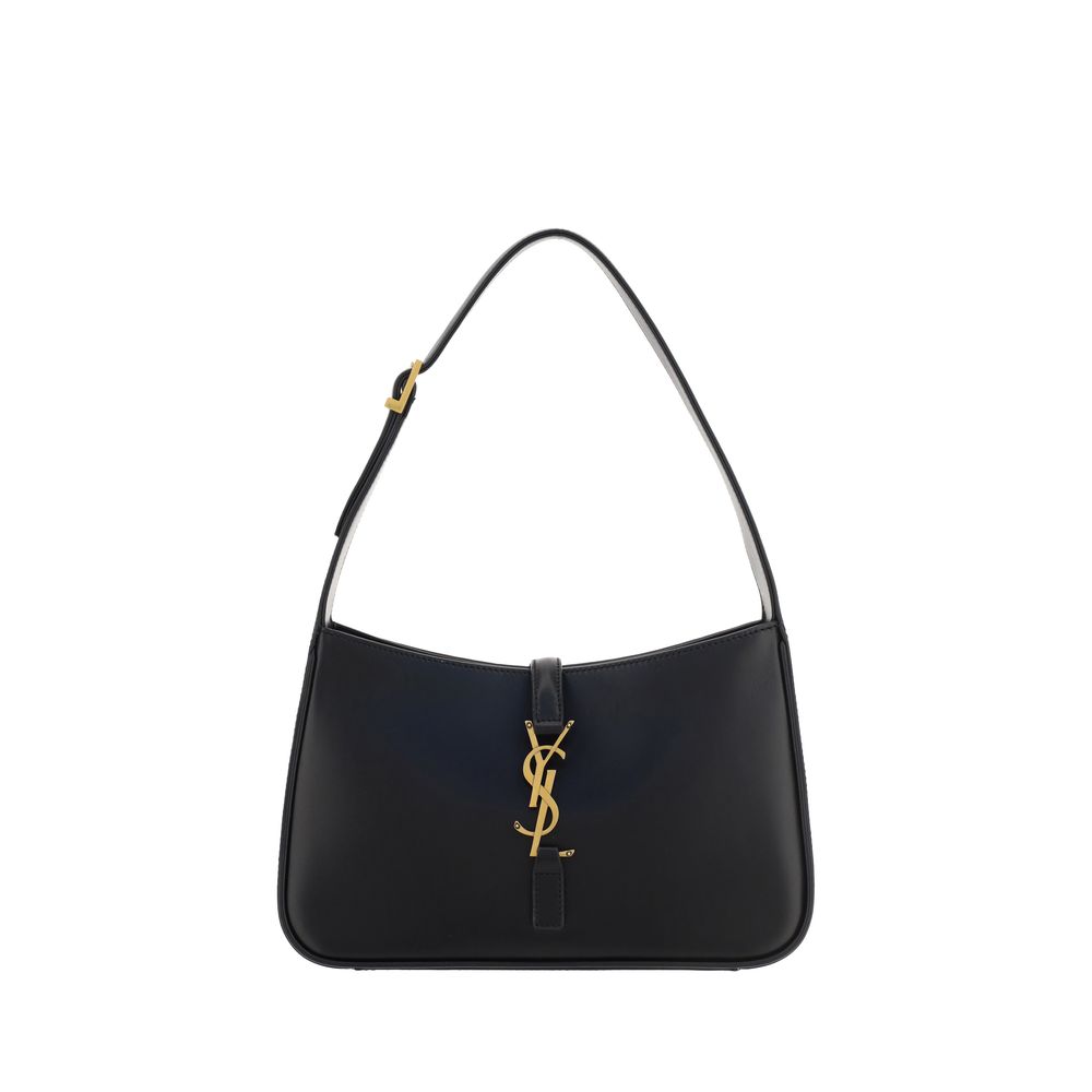 Saint Laurent Black Calf Leather Bos Taurus Handbag | Regal Royce