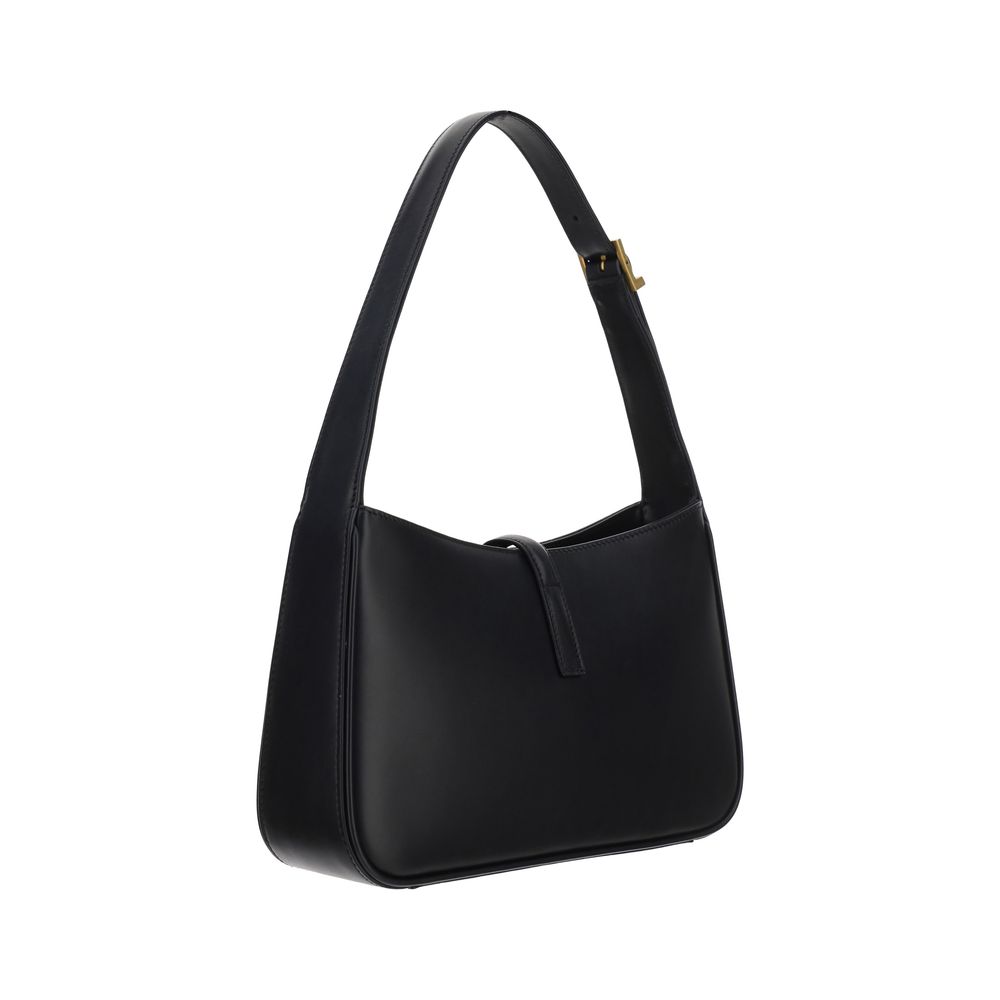 Saint Laurent Black Calf Leather Bos Taurus Handbag | Regal Royce
