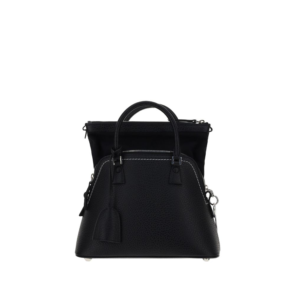 Margiela Black Calf Leather Bos Taurus Handbag | Regal Royce