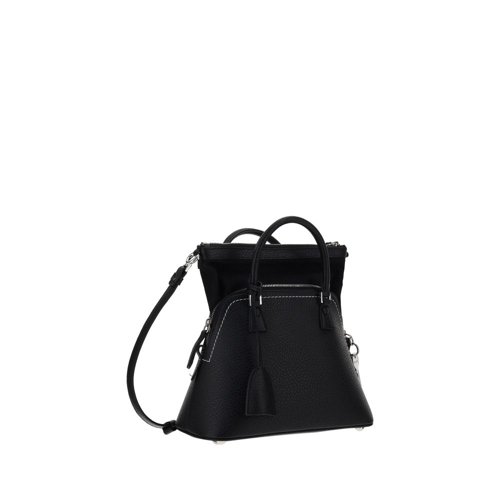 Margiela Black Calf Leather Bos Taurus Handbag | Regal Royce