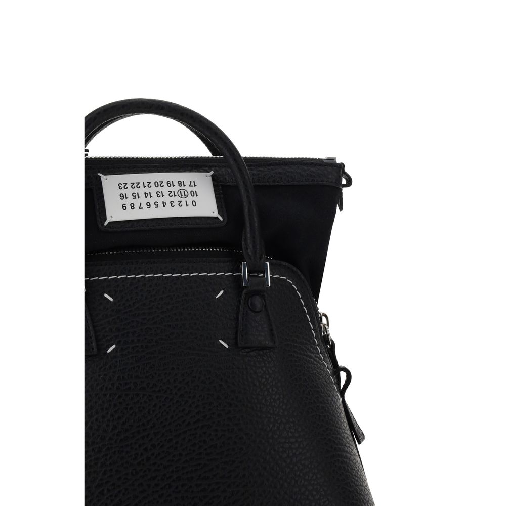Margiela Black Calf Leather Bos Taurus Handbag | Regal Royce