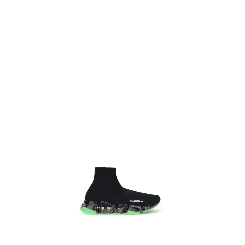 Balenciaga Black Polyester Athletic Sneakers | Regal Royce