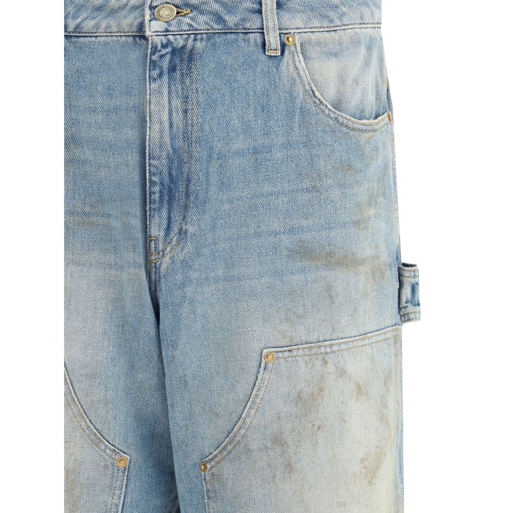 Golden Goose Light Blue Cotton Jeans Denim | Regal Royce