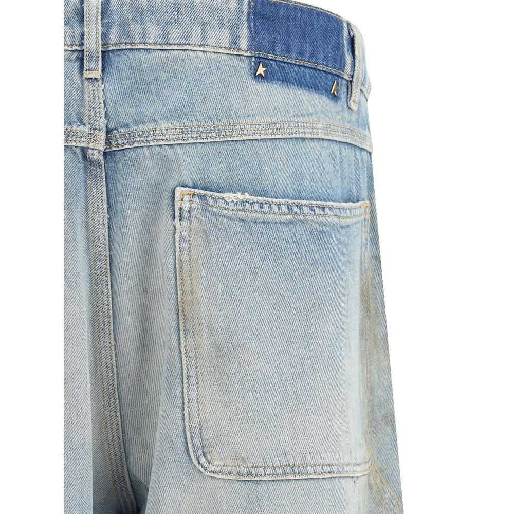 Golden Goose Light Blue Cotton Jeans Denim | Regal Royce