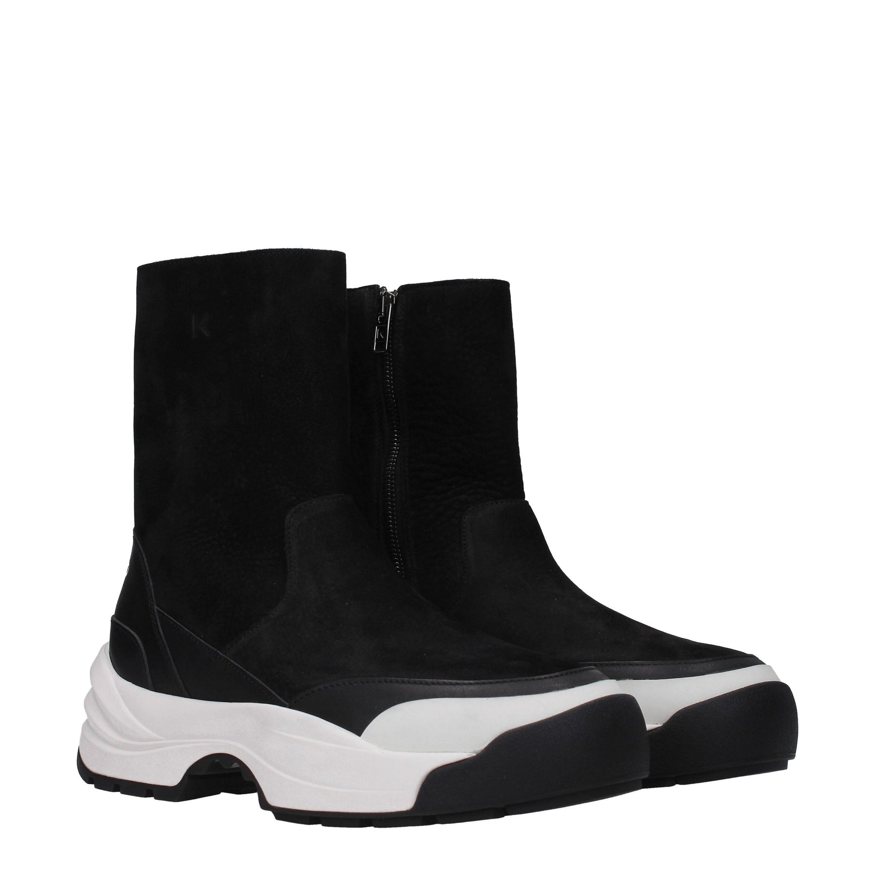 Kenzo Black Leather Ankle Boots | Regal Royce