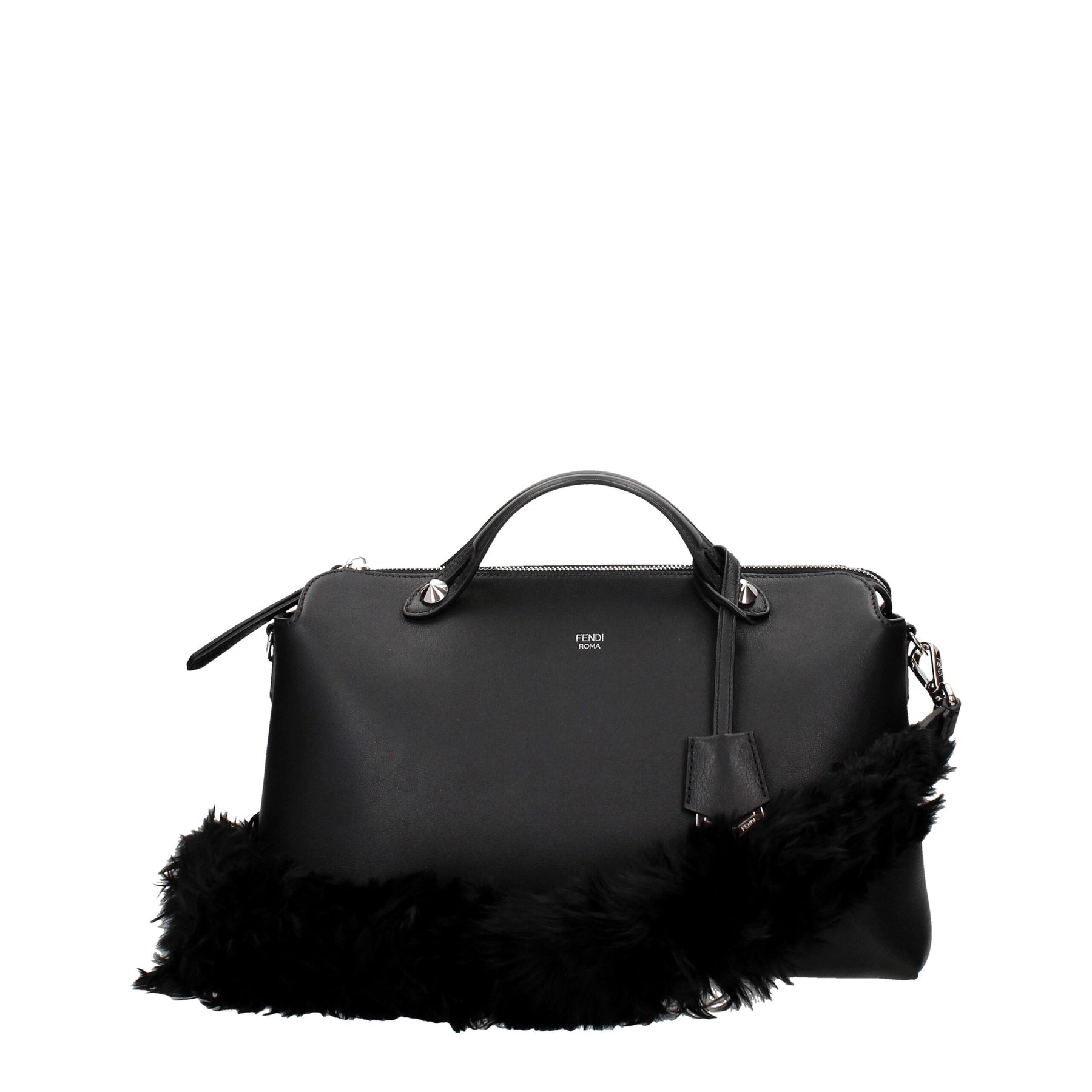 Fendi Black Leather Shoulder Bag | Regal Royce