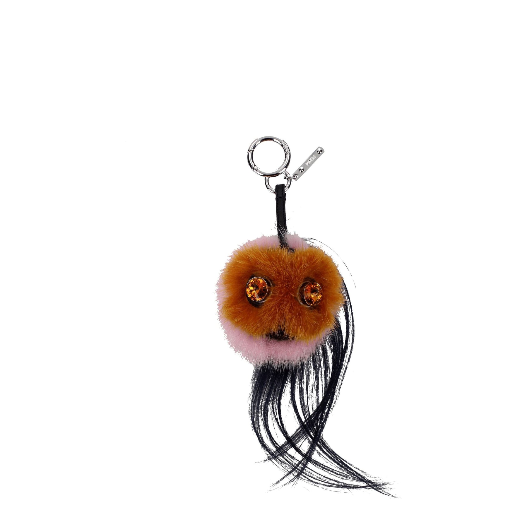 Fendi Brown Fur Keychain | Regal Royce