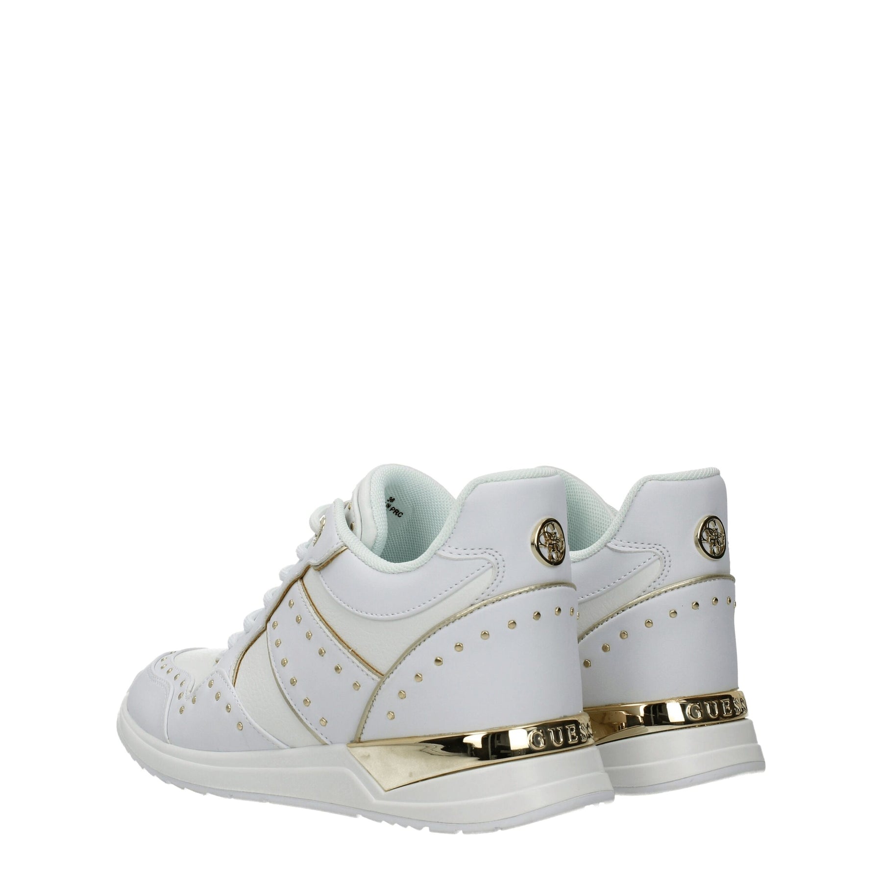Guess White Polyethylene Sneakers | Regal Royce