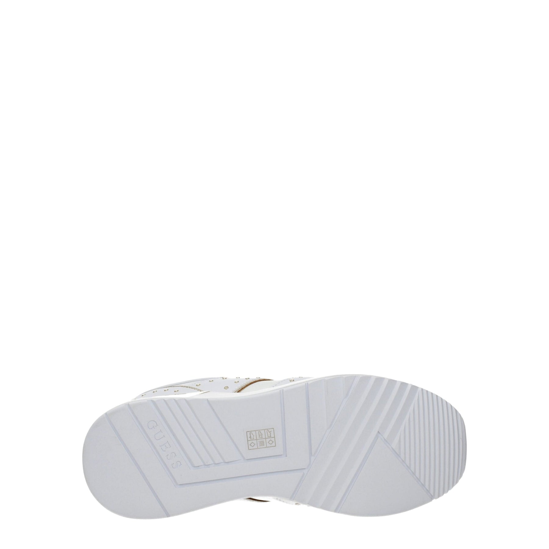Guess White Polyethylene Sneakers | Regal Royce