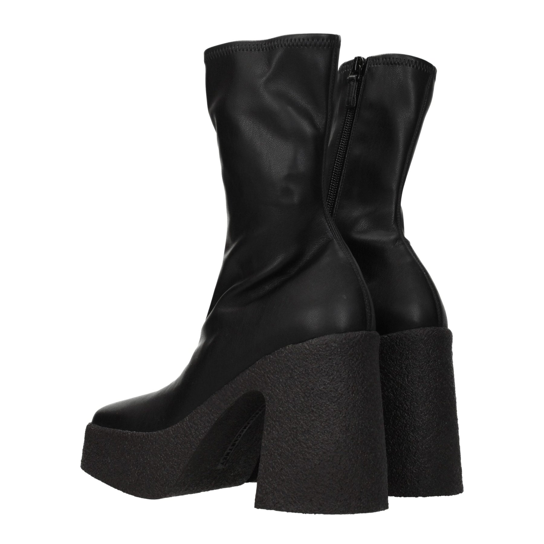 Stella McCartney Black Leather Ankle Boots | Regal Royce