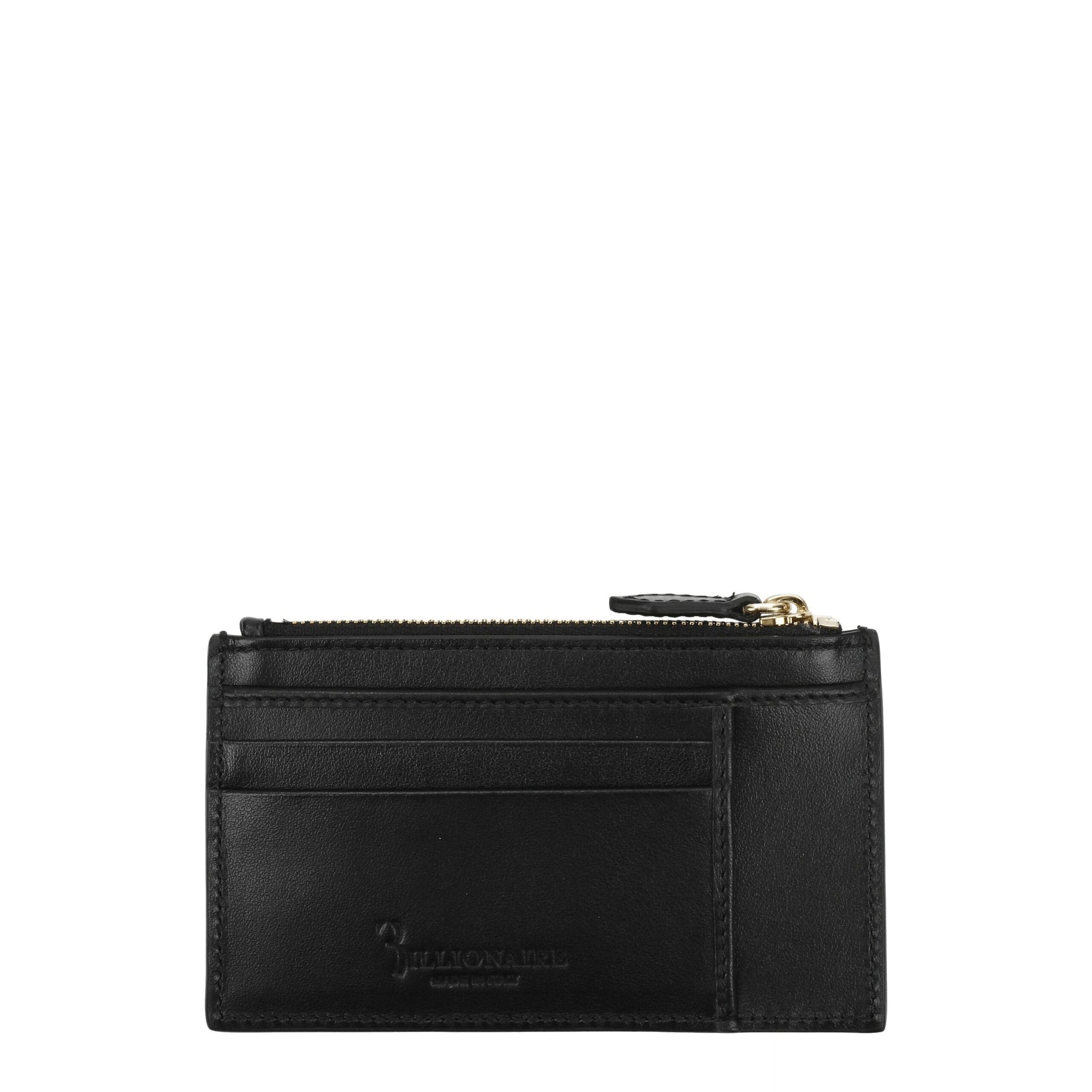 Billionaire Italian Couture Black Crocodile Cardholder | Regal Royce